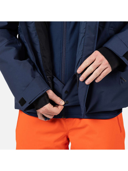 Kurtka męska ROSSIGNOL Rochrun Insulated Jkt granatowa
