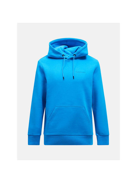 Bluza PEAK PERFORMANCE Original Small Logo Hood Men niebieski - Adventure Sports
