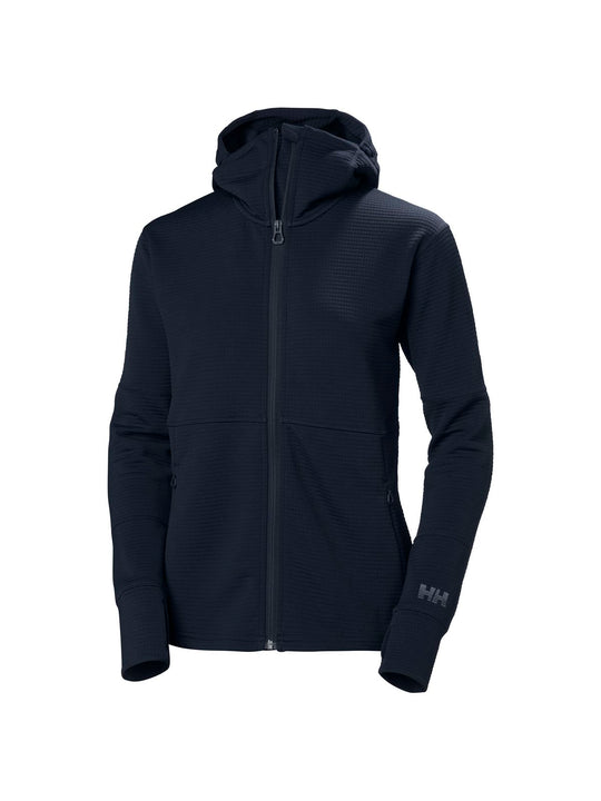 Bluza damska HELLY HANSEN W Evolved Air Hooded Midlayer granatowy - Adventure Sports
