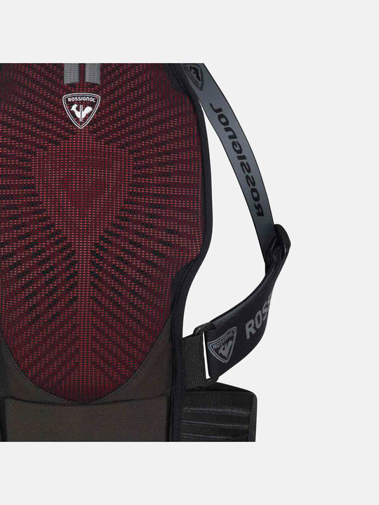 Ochraniacz narciarski dla dzieci ROSSIGNOL Flexvent Strap Jr Czarny

