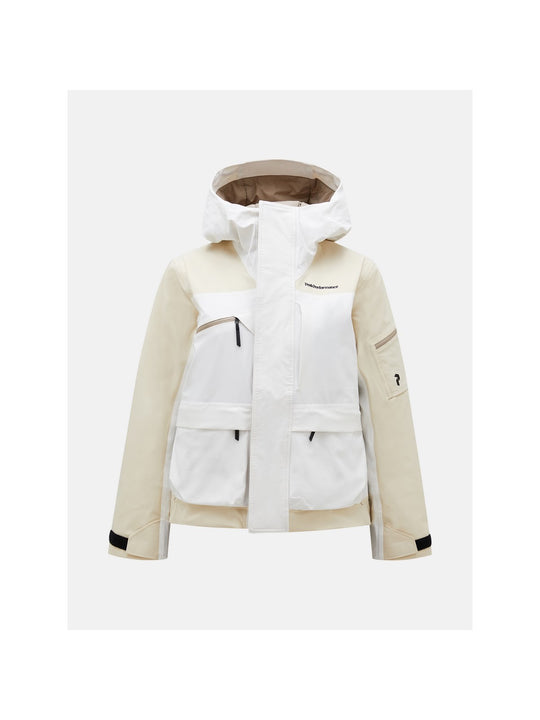 Kurtka narciarska Peak Performance W 2L Stretch Jacket biały - Adventure Sports
