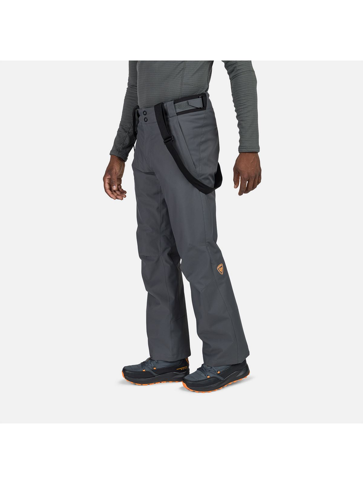 Spodnie męskie na narty Rossignol Ski Pant szare - narciarskie - Adventure Sports
