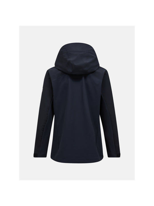 Kurtka męska Peak Performance M Ascent Softshell Jacket czarna - narciarska - Adventure Sports
