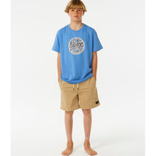 Koszulka RIP CURL Filgree Ss Tee Boy niebieski
