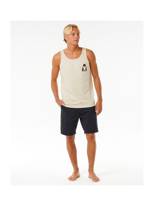 Koszulka RIP CURL Surf Revival Peaking Tank biały - Adventure Sports
