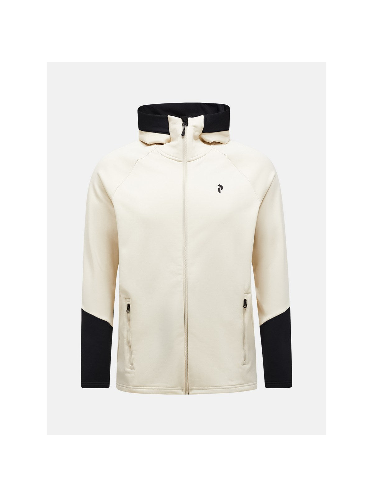 Bluza z kapturem męska PEAK PERFORMANCE Rider Essentials Midlayer Zip Hood piaskowa