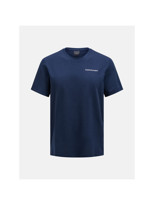 Koszulka Peak Performance M Explore Logo Tee niebieski - Adventure Sports
