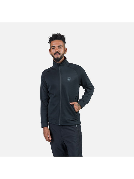 Bluza męska męska ROSSIGNOL Blackside Fleece Fz czarny
