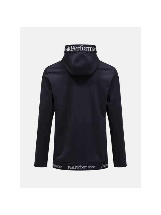 Bluza Peak Performance M Rider Tech Zip Hood czarny - Adventure Sports
