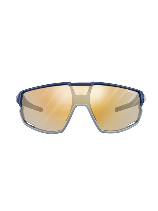 Okulary rowerowe JULBO RUSH - niebieski/szary - Reactiv light amplifier Cat 1-3 - L - Adventure Sports
