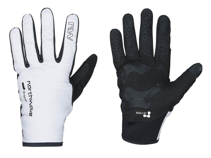 Rękawice rowerowe NORTHWAVE Fast Pro Gel Winter Glove - Light Grey
