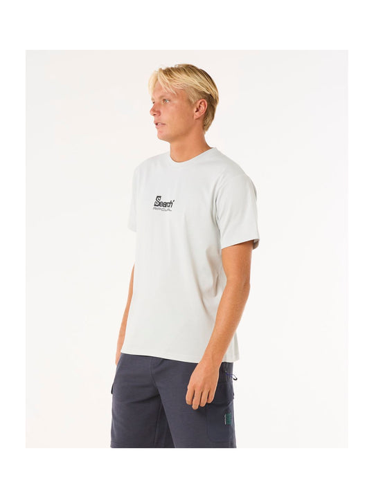 Koszulka męska RIP CURL Vaporcool Searchin Tee szara
