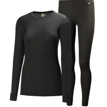 Bielizna termiczna damska HELLY HANSEN W HH COMFORT LIGHT SET czarna
