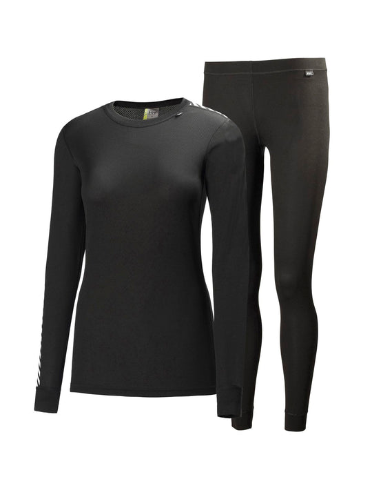 Bielizna termiczna damska HELLY HANSEN W HH COMFORT LIGHT SET czarna

