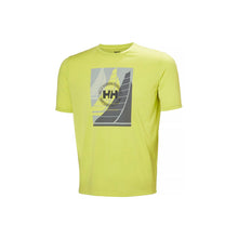 Koszulka HELLY HANSEN HP RACE GRAPHIC T-SH żółty - Adventure Sports
