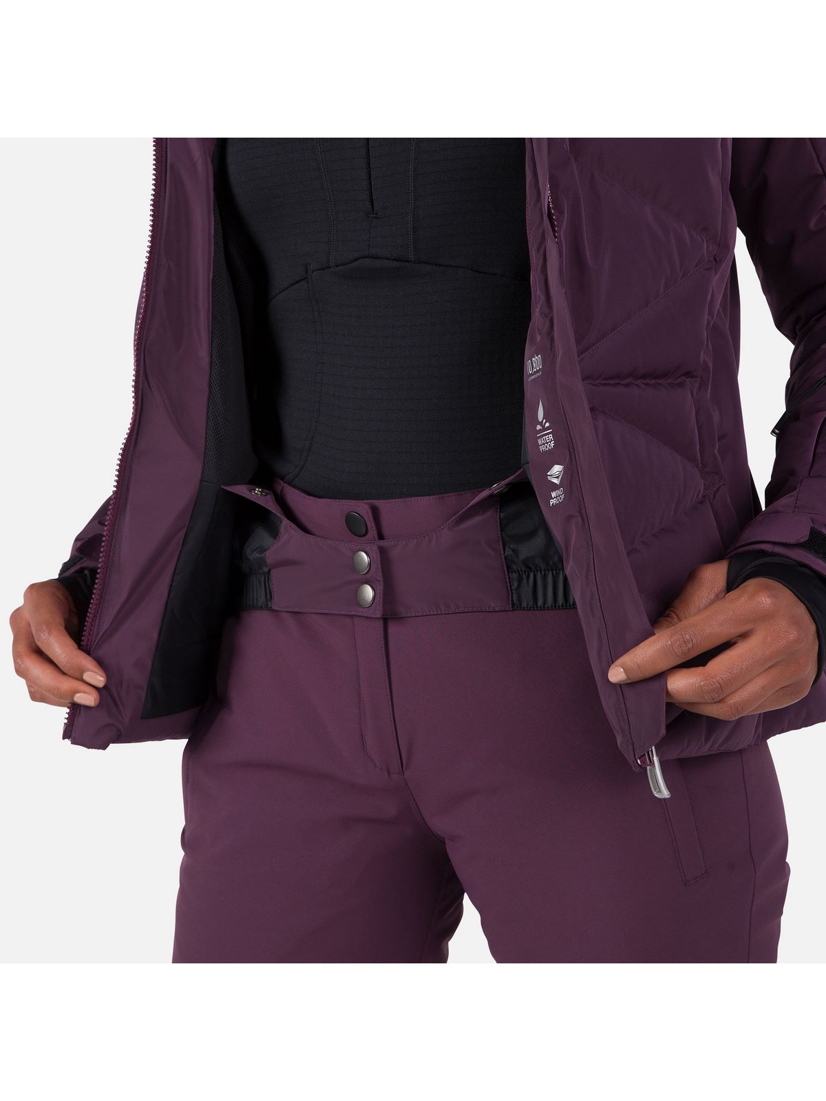 Kurtka na narty damska Rossignol W Staci Pearly Jkt - narciarska - Adventure Sports