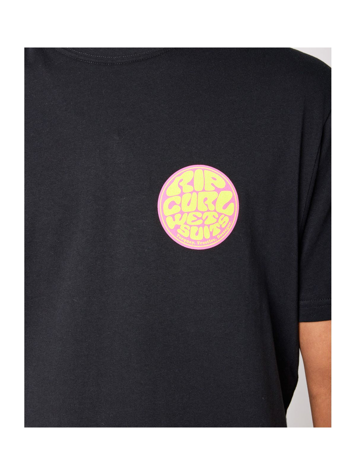 Koszulka RIP CURL Passage Tee czarny - Adventure Sports