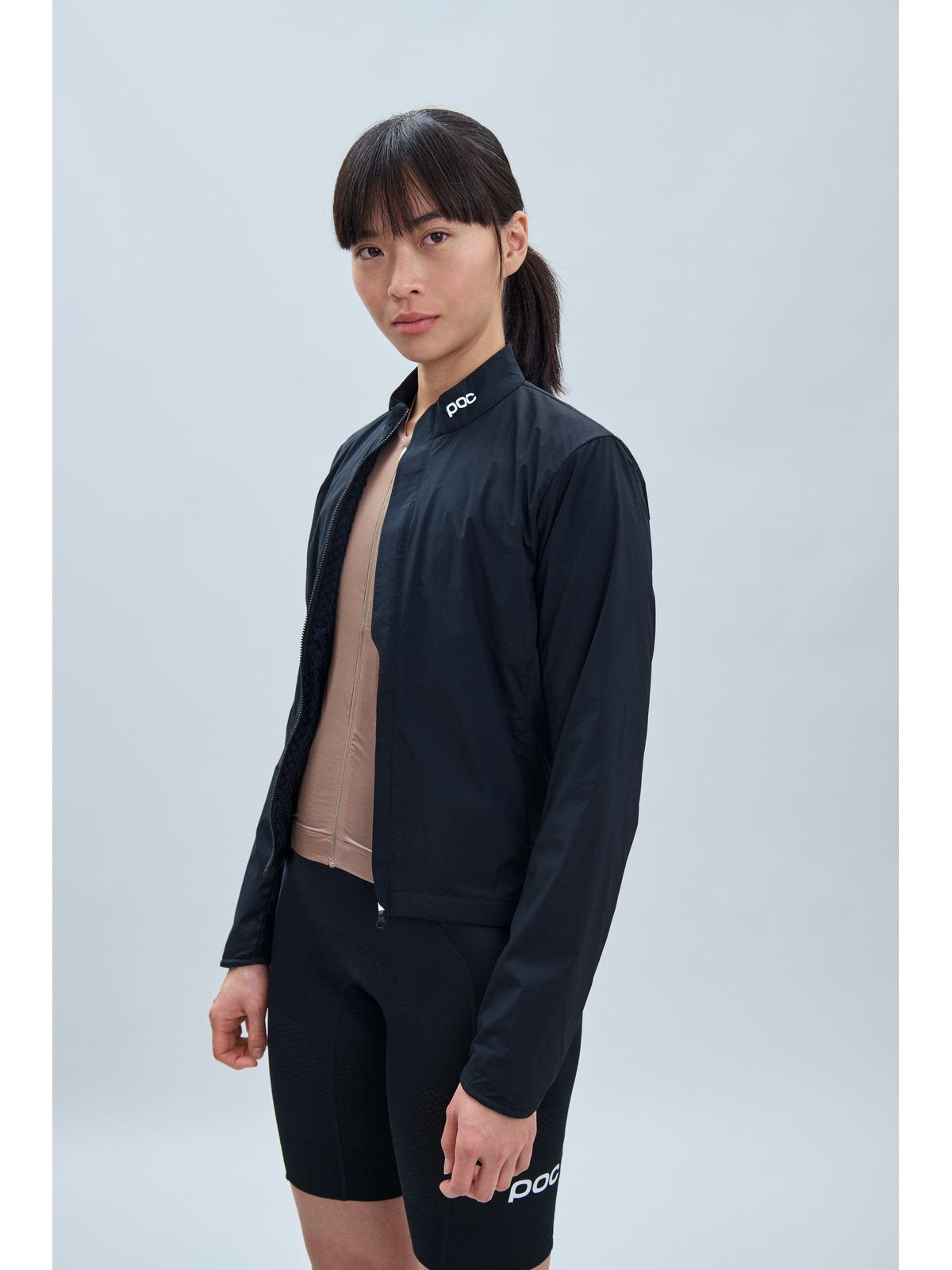 Kurtka rowerowa damska POC W's Thermal Splash Jacket czarny
