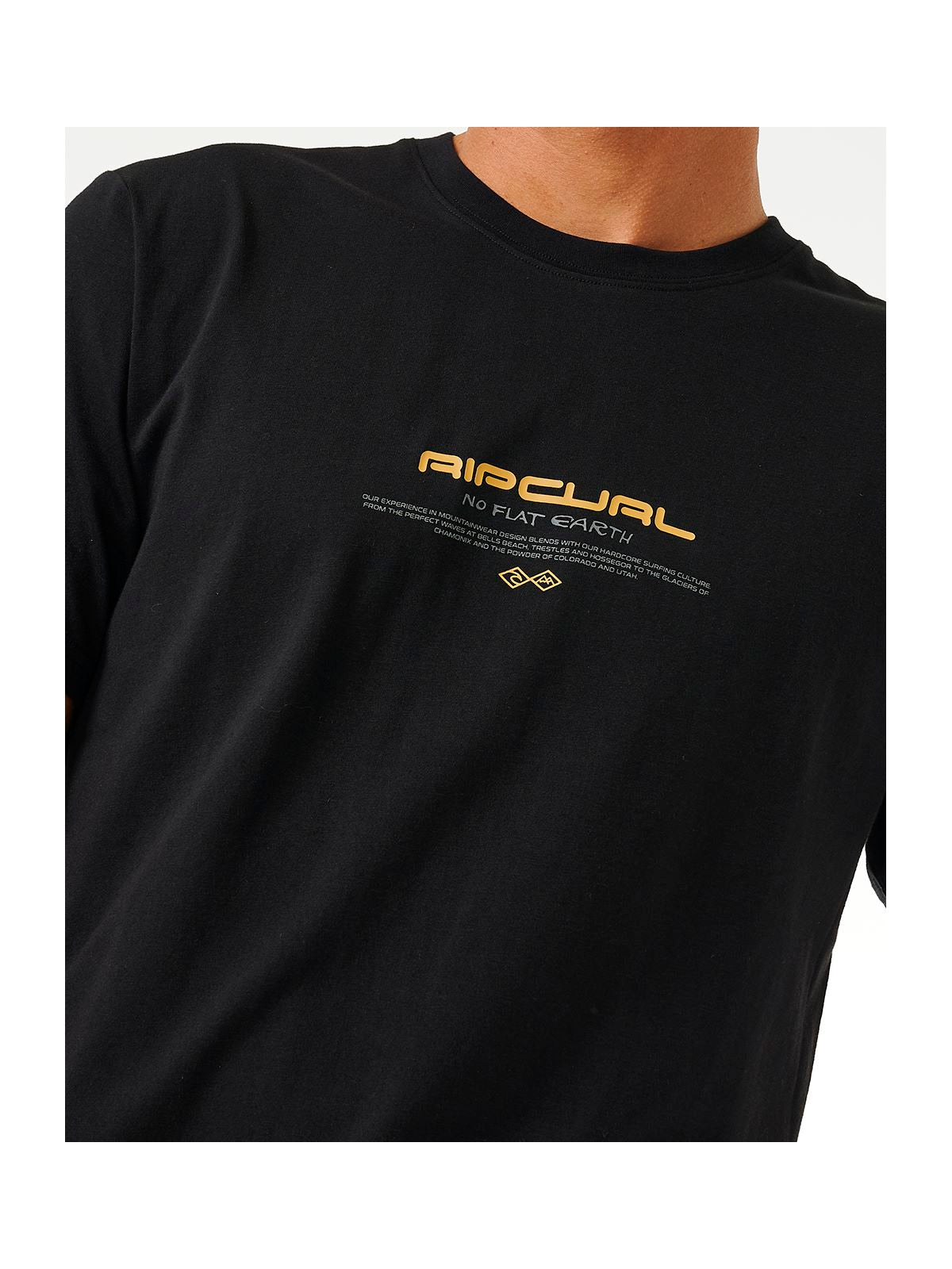 Koszulka RIP CURL Vaporcool Culture Tee czarny - Adventure Sports