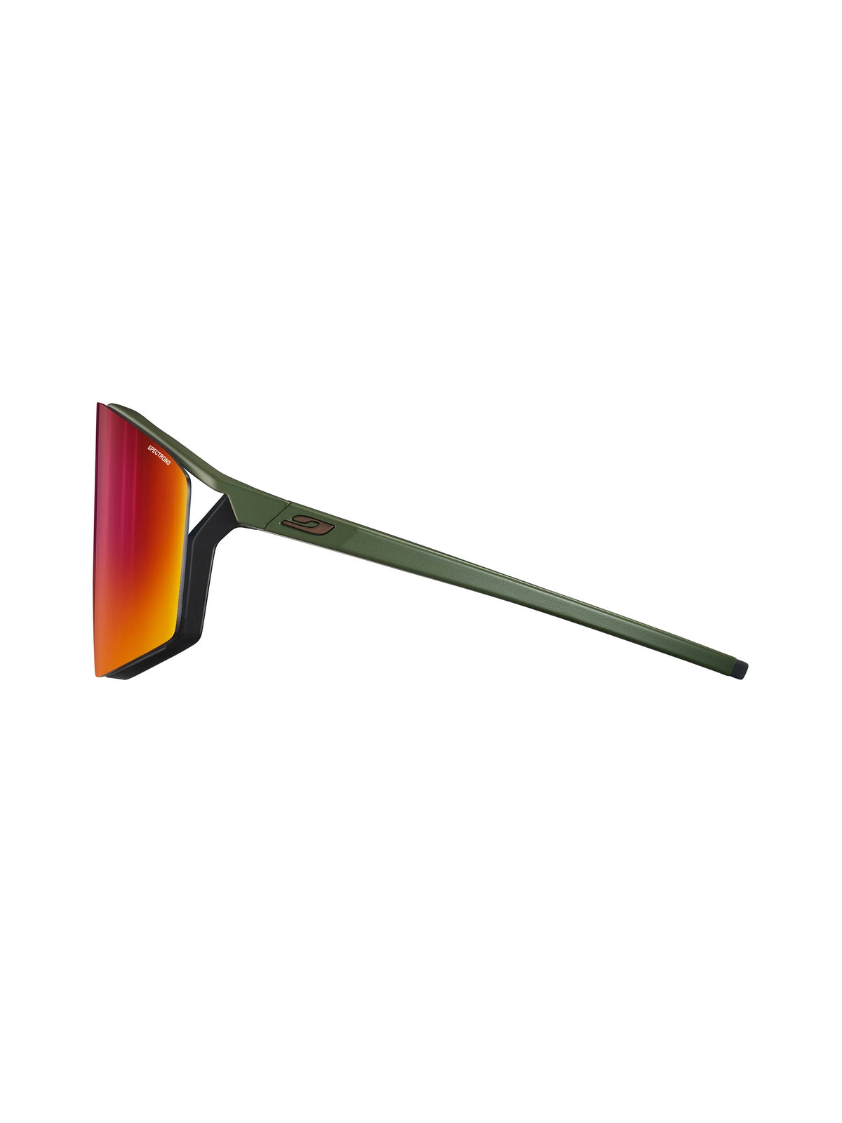 Okulary rowerowe Julbo Edge - khaki/czarny | Spectron cat 3 Cf + L - Adventure Sports