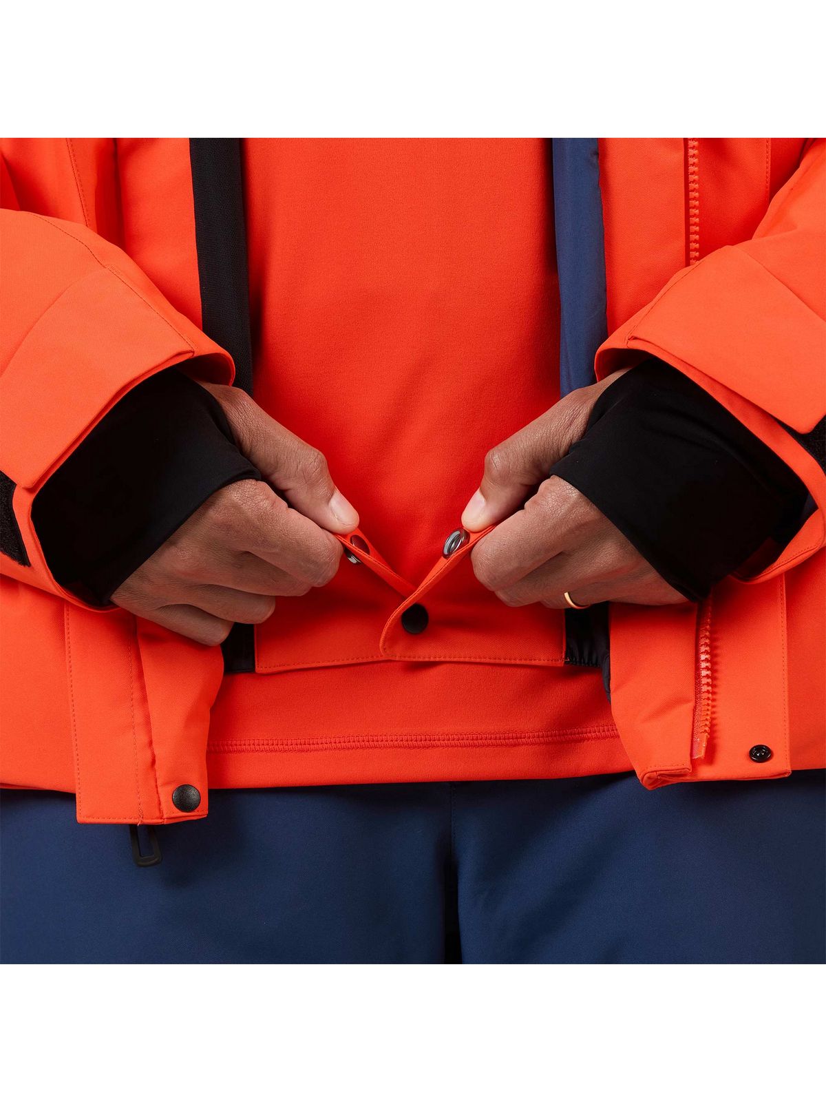 Kurtka narciarska męska ROSSIGNOL Velika Insulated Jkt złota