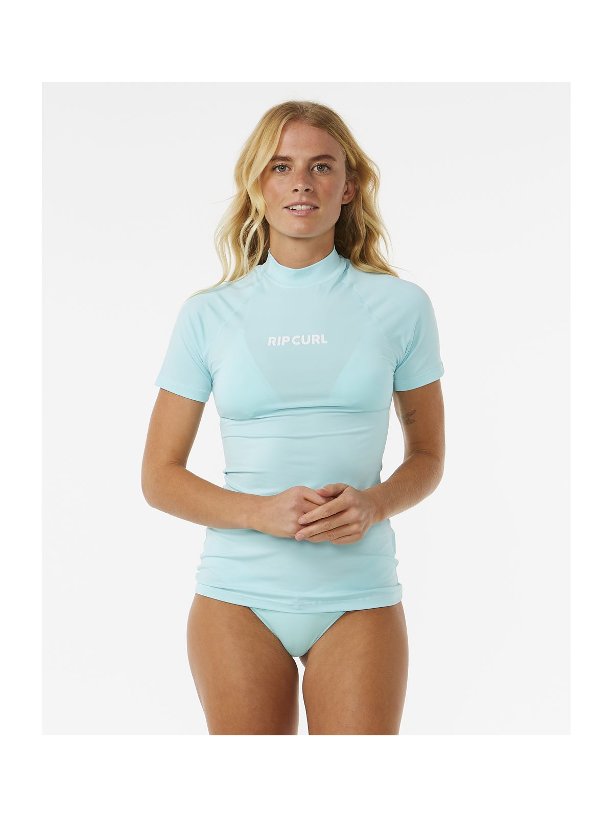 Lycra RIP CURL Classic Surf Ss Upf Rashguard niebieski - Adventure Sports
