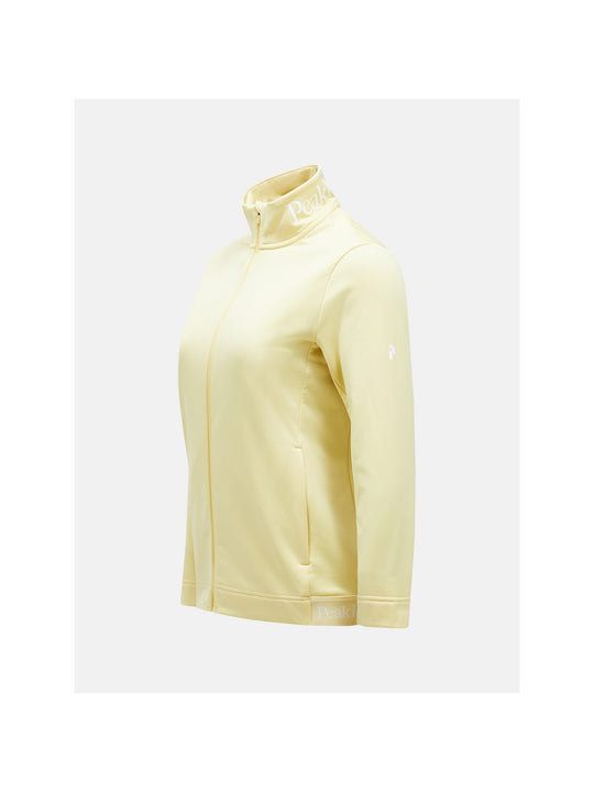 Bluza PEAK PERFORMANCE Rider Tech Zip Jacket Women żółty - Adventure Sports
