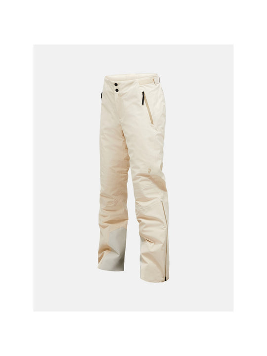 Spodnie narciarskie damskie PEAK PERFORMANCE Whitelight HIPE 2L Insulated Shell Pants piaskowe

