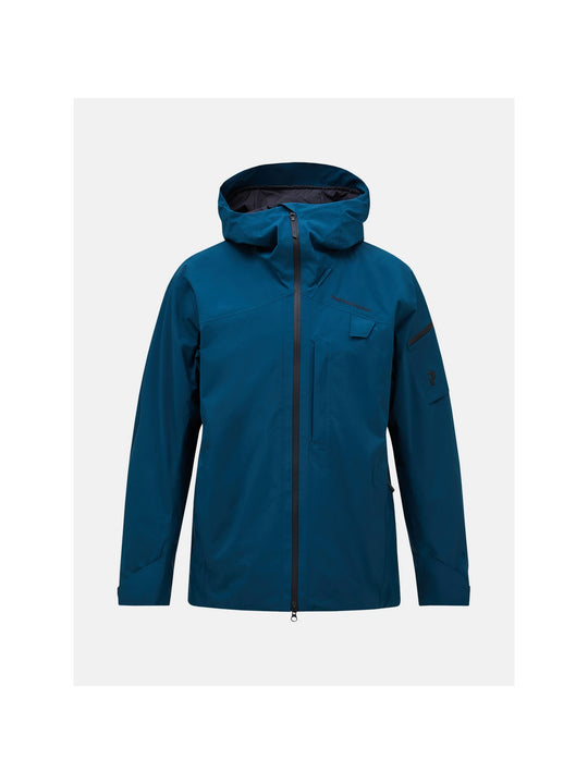 Kurtka narciarska Peak Performance M Alpine Gore zielony - Adventure Sports
