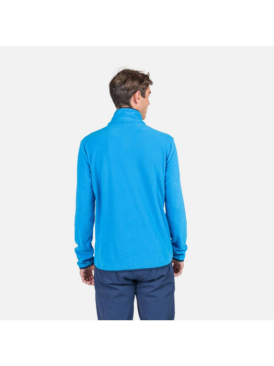 Bluza polarowa męska Rossignol Strawpile Fleece Hz niebieska - Adventure Sports
