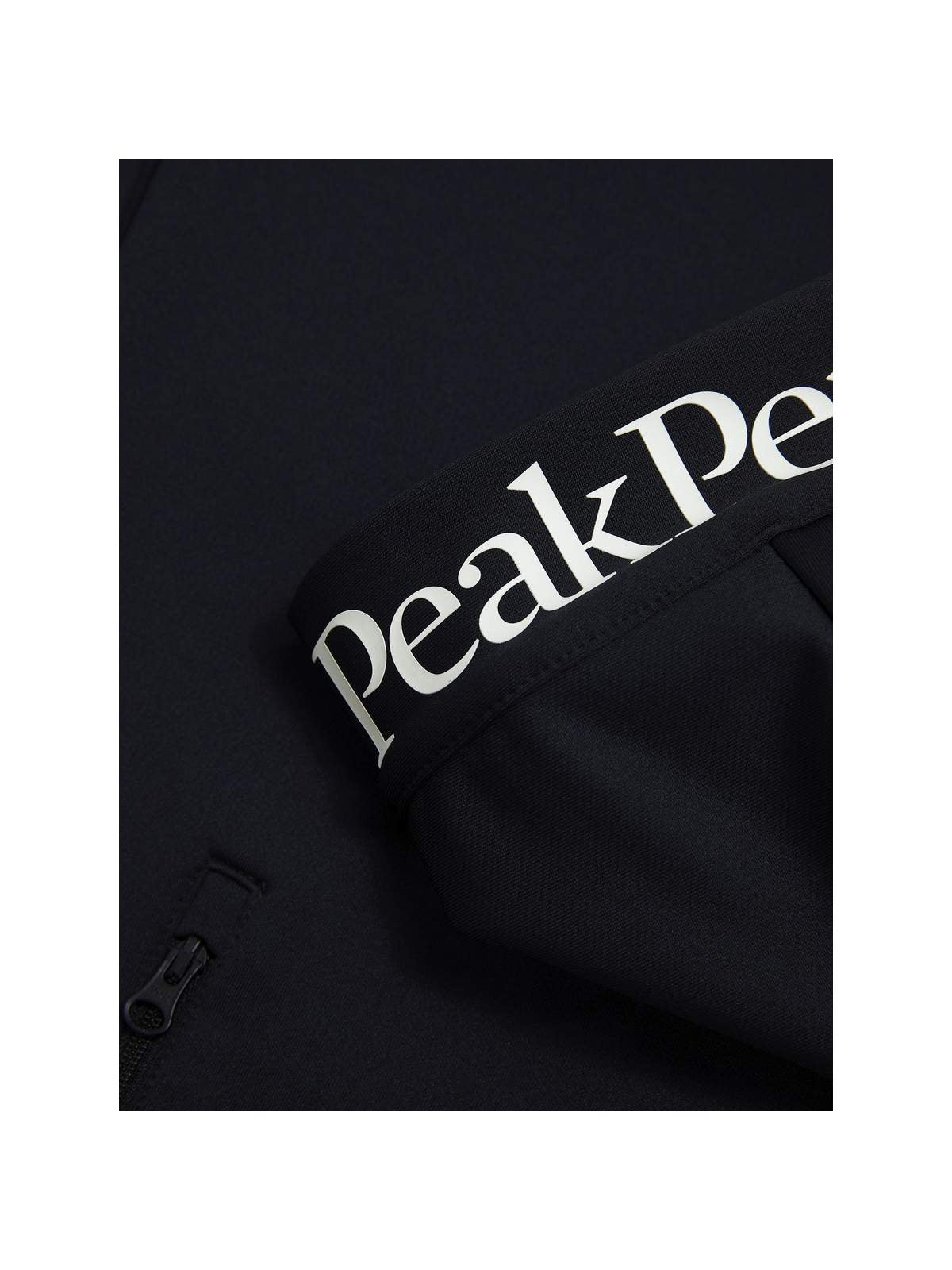 Bluza z kapturem męska PEAK PERFORMANCE M Rider Essentials Zip Hood czarna