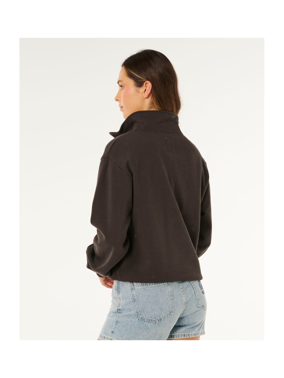 Bluza damska RIP CURL Rc Heart Half Zip Fleece czarna