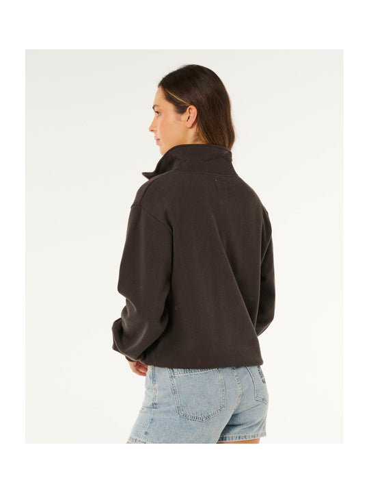 Bluza damska RIP CURL Rc Heart Half Zip Fleece czarna
