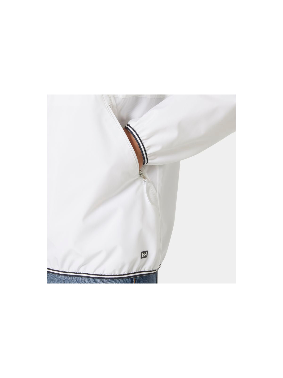Kurtka przeciwdeszczowa damska HELLY HANSEN W KOSTER RAIN JACKET biała - Adventure Sports