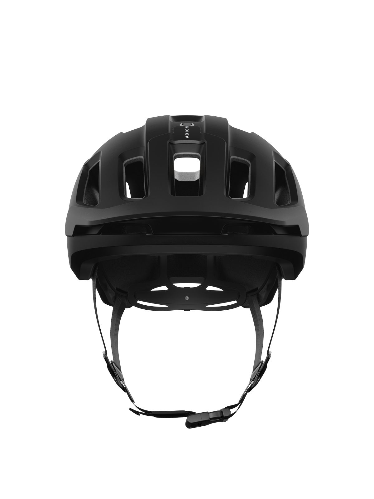 Kask rowerowy POC Axion Race Mips czarno biały - Adventure Sports