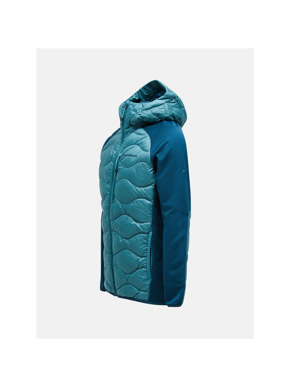 Kurtka puchowa męska Peak Performance M Helium Down Hybrid Hood zielony - narciarska - Adventure Sports