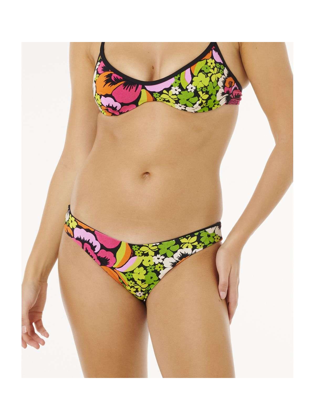 Dół od bikini damski RIP CURL Carioca Revo Full Pant multikolor