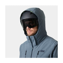 Kurtka narciarska męska HELLY HANSEN ALPHA 4.0 JACKET granatowa
