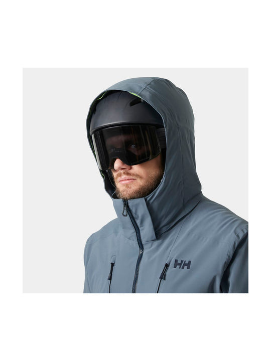 Kurtka narciarska męska HELLY HANSEN ALPHA 4.0 JACKET granatowa
