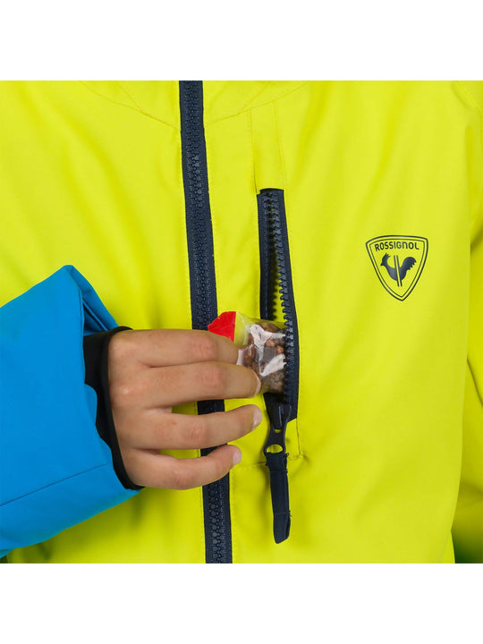 Kurtka narciarska dziecięca Rossignol Jr Wispile Jkt zielony - Adventure Sports
