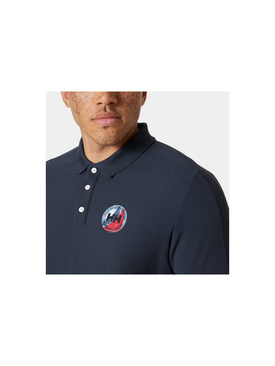 Koszulka HELLY HANSEN HP RACE POLO 2.0 granatowy - Adventure Sports
