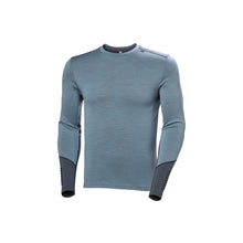 Koszulka męska HELLY HANSEN Lifa Merino Midweight Crew  kolor granatowy
