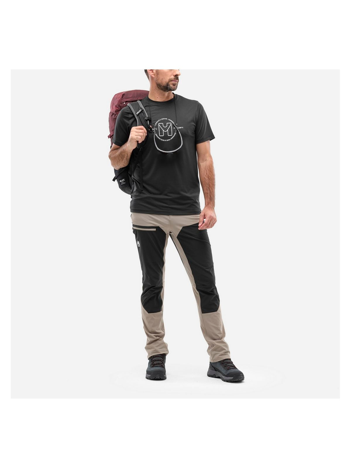Spodnie męskie MILLET Onega Stretch Pant M beżowe