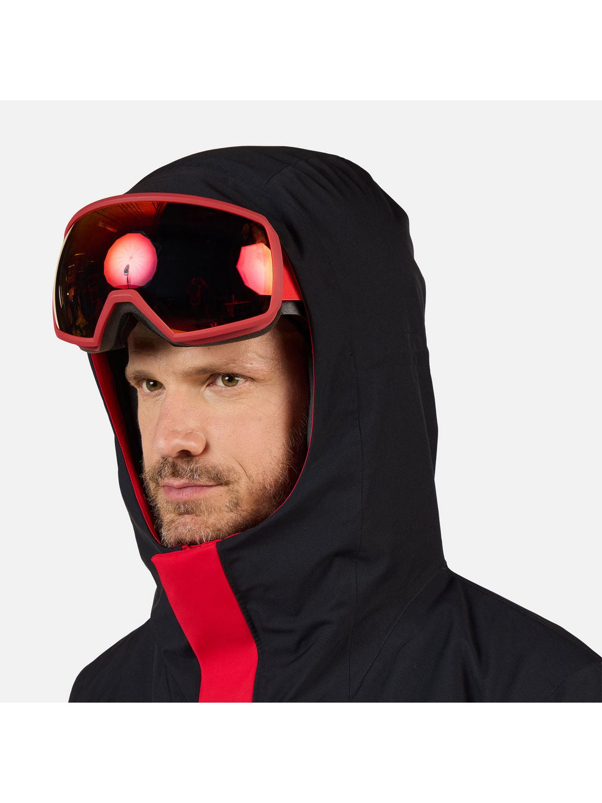 Kurtka narciarska męska ROSSIGNOL Velika Insulated Jkt czerwona