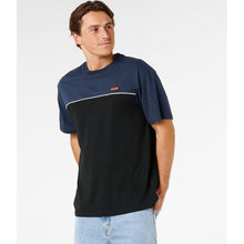 Koszulka męska RIP CURL Halfa Panel Beater Tee granatowa

