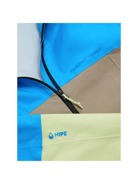 Kurtka PEAK PERFORMANCE Trail Hipe Shell Jacket Men beżowy - Adventure Sports

