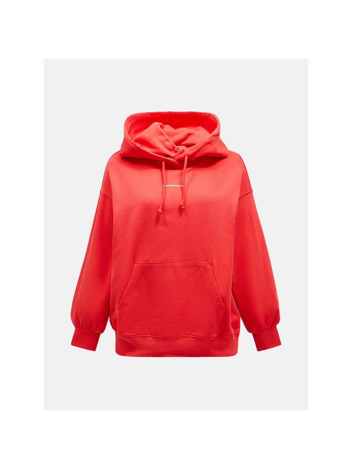 Bluza PEAK PERFORMANCE Original Terry Hood Women czerwony - Adventure Sports