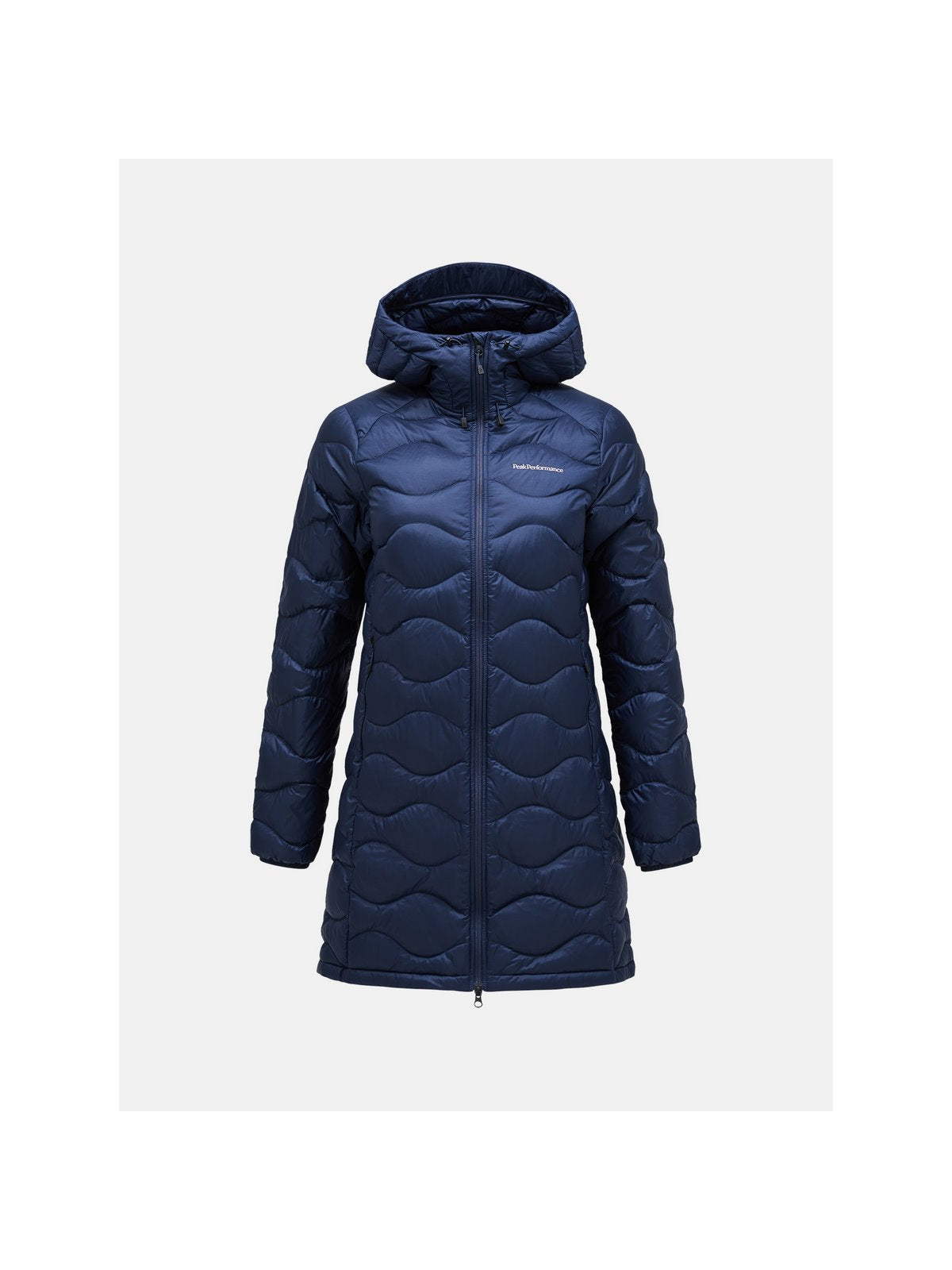 Parka puchowa damska Peak Performance W Helium Down granatowy - Kurtka - Adventure Sports