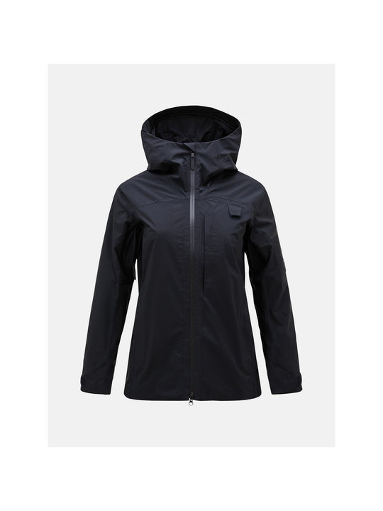 Kurtka narciarska Peak Performance W Alpine Gore-Tex 2L Jack czarny - Adventure Sports
