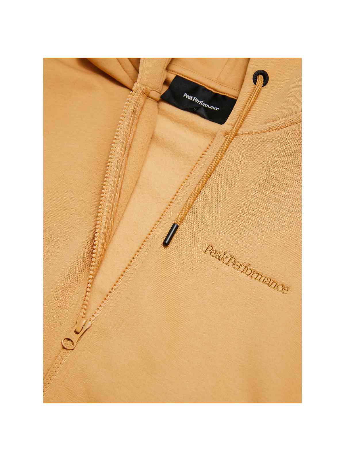 Bluza PEAK PERFORMANCE Original Small Logo Zip Hood Men brązowy